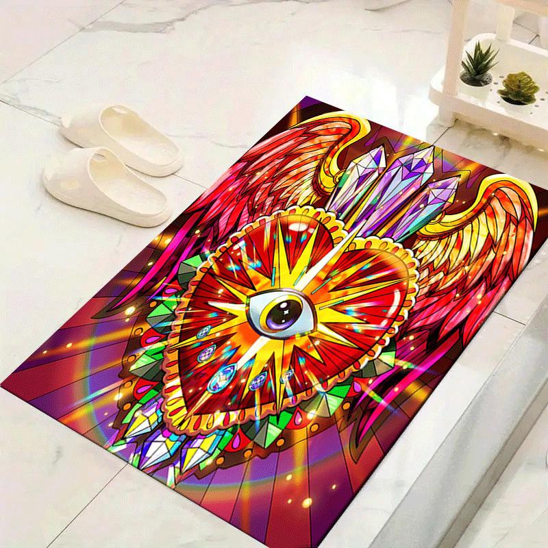 1pc Devil s Eye Design Area Rug - Soft, Anti-Slip, and Durable Gaming Room Decor for Bedroom 60cm by 90cm
1pc Devil s Eye Design Area Rug - Soft, Anti-Slip, and Durable Gaming Room Decor for Bedroom 60cm by 90cm