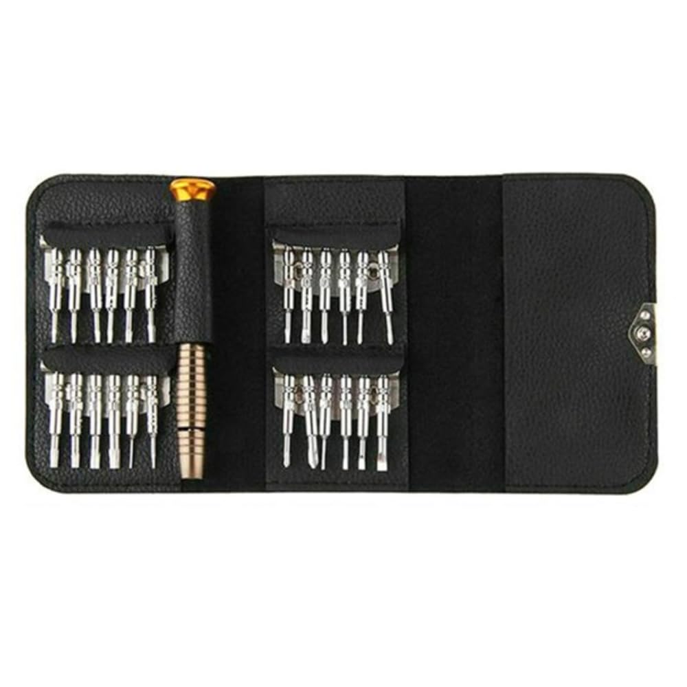 Digital Land Precision Screwdriver Set 24 Bits with Storage Case DL-YU164 чорний
Digital Land Precision Screwdriver Set 24 Bits with Storage Case DL-YU164 чорний