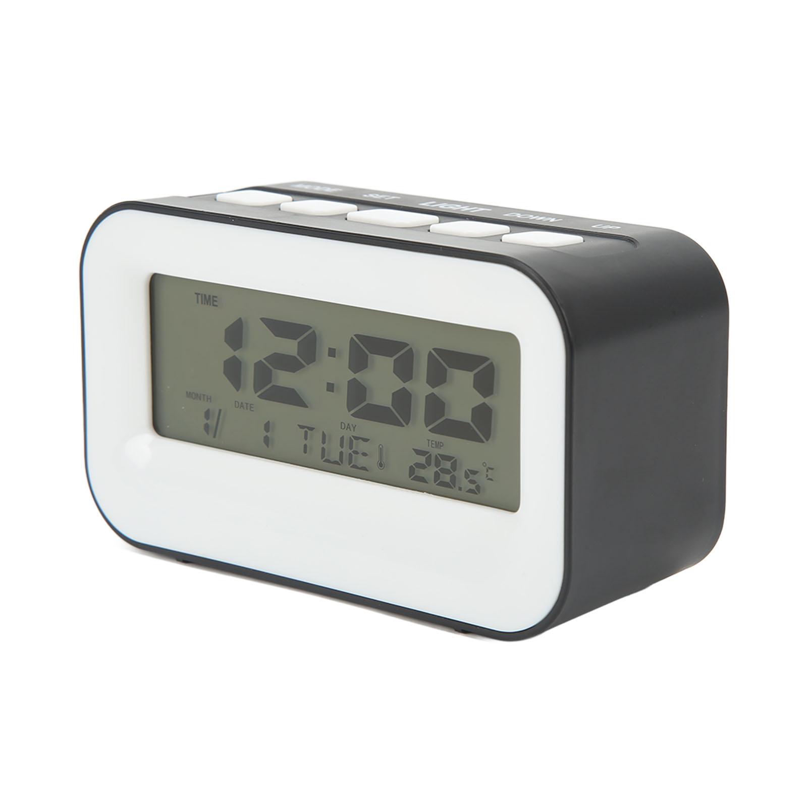 LCD Kids Alarm Clock Backlight Birthday Reminder Musical Alarms Snooze Function Digital Alarm Clock for Bedroom School чёрный
LCD Kids Alarm Clock Backlight Birthday Reminder Musical Alarms Snooze Function Digital Alarm Clock for Bedroom School чёрный