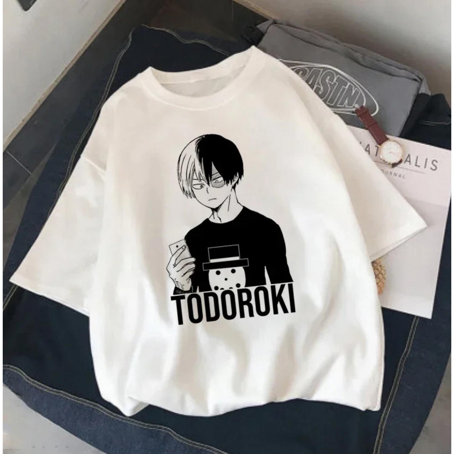 2026 New Men T Shirts Anime My Hero Academia Shoto Todoroki Print Tshirt Summer Short Sleeve Harajuku Cartoon T Shirt Clothes XXXXXL чорний
2026 New Men T Shirts Anime My Hero Academia Shoto Todoroki Print Tshirt Summer Short Sleeve Harajuku Cartoon T Shirt Clothes XXXXXL чорний