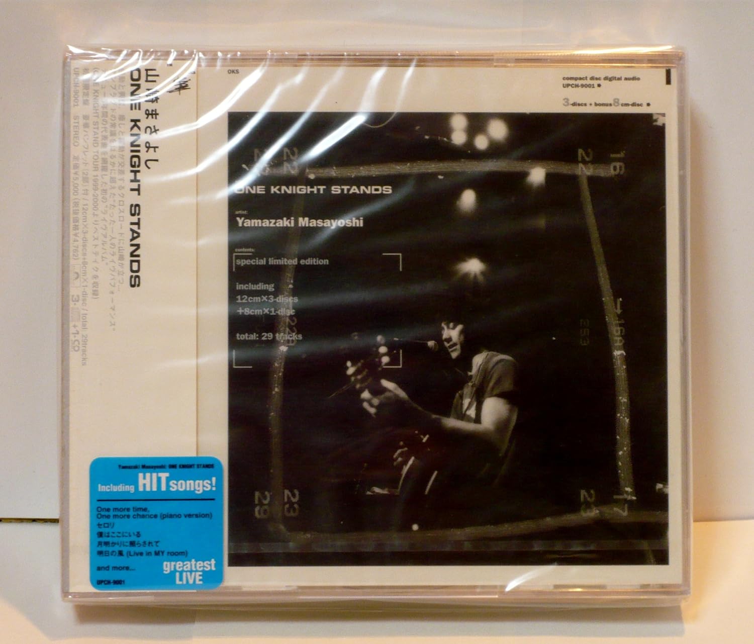 CD MASAYOSHI YAMAZAKI - ONE KNIGHT STANDS UPCH9001PROMO Japan ObiJapanese Pop/Rock Used
CD MASAYOSHI YAMAZAKI - ONE KNIGHT STANDS UPCH9001PROMO Japan ObiJapanese Pop/Rock Used