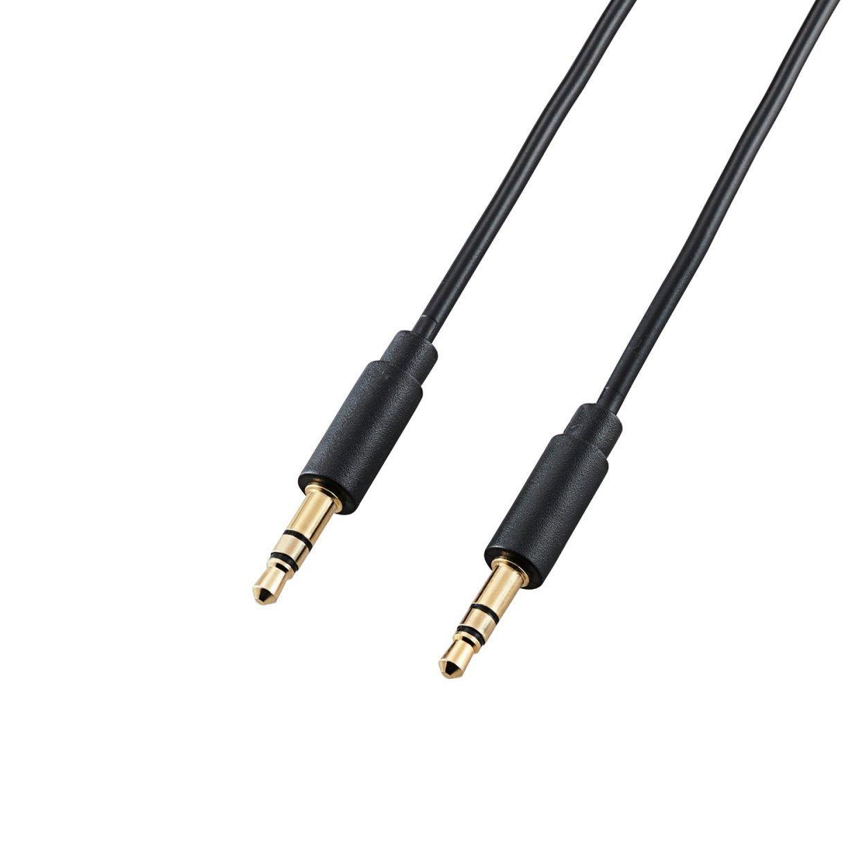 ELECOM Stereo Mini Plug Audio Cable Ultra Thin Slim Connector Gold Plated Black 0.5m DH-MMCN05 чорний
ELECOM Stereo Mini Plug Audio Cable Ultra Thin Slim Connector Gold Plated Black 0.5m DH-MMCN05 чорний