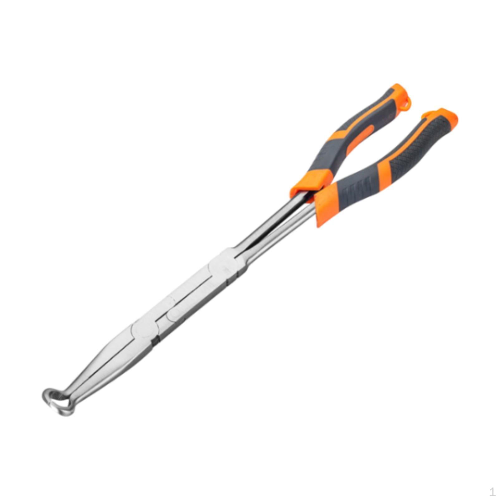 Двойные шарнирные плоскогубцы с длинной ручкой и противоскользящим покрытием для промышленного строительства Total length 34cm_45 Medium Round
Двойные шарнирные плоскогубцы с длинной ручкой и противоскользящим покрытием для промышленного строительства Total length 34cm_45 Medium Round