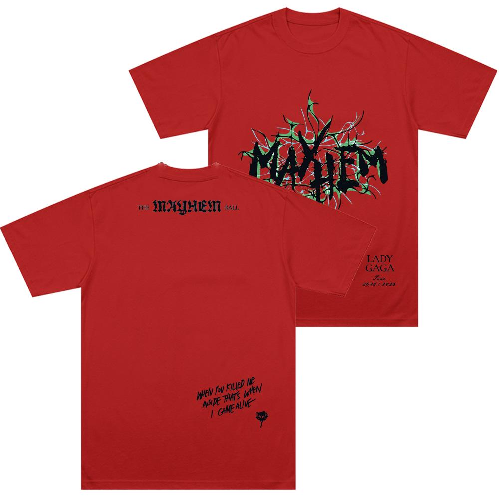 Lady Gaga MAYHEM TShirt Unisex Round Collar Cotton T Shirts New Pattern Versatile Short Sleeve Tees Unisex Casual Top High Quality S
Lady Gaga MAYHEM TShirt Unisex Round Collar Cotton T Shirts New Pattern Versatile Short Sleeve Tees Unisex Casual Top High Quality S