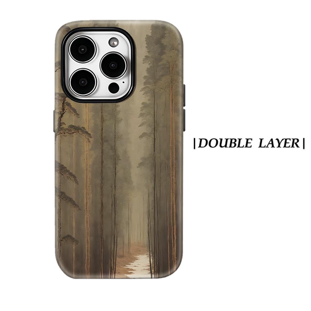 Misty Pine Forest Phone Case for IPhone 17AIR 16E 16 15 14 13 12 11 17 Pro Max Plus Double-layer Back Cover IPHONE13
Misty Pine Forest Phone Case for IPhone 17AIR 16E 16 15 14 13 12 11 17 Pro Max Plus Double-layer Back Cover IPHONE13