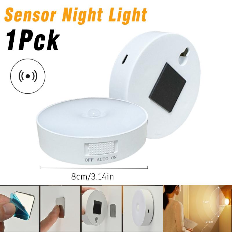 LED Night Light with Motion Sensor Cabinet Lamp Wireless Bedside Nightlight Battery Power For Bedroom Closet Stairs Lighting Warm White
LED Night Light with Motion Sensor Cabinet Lamp Wireless Bedside Nightlight Battery Power For Bedroom Closet Stairs Lighting Warm White