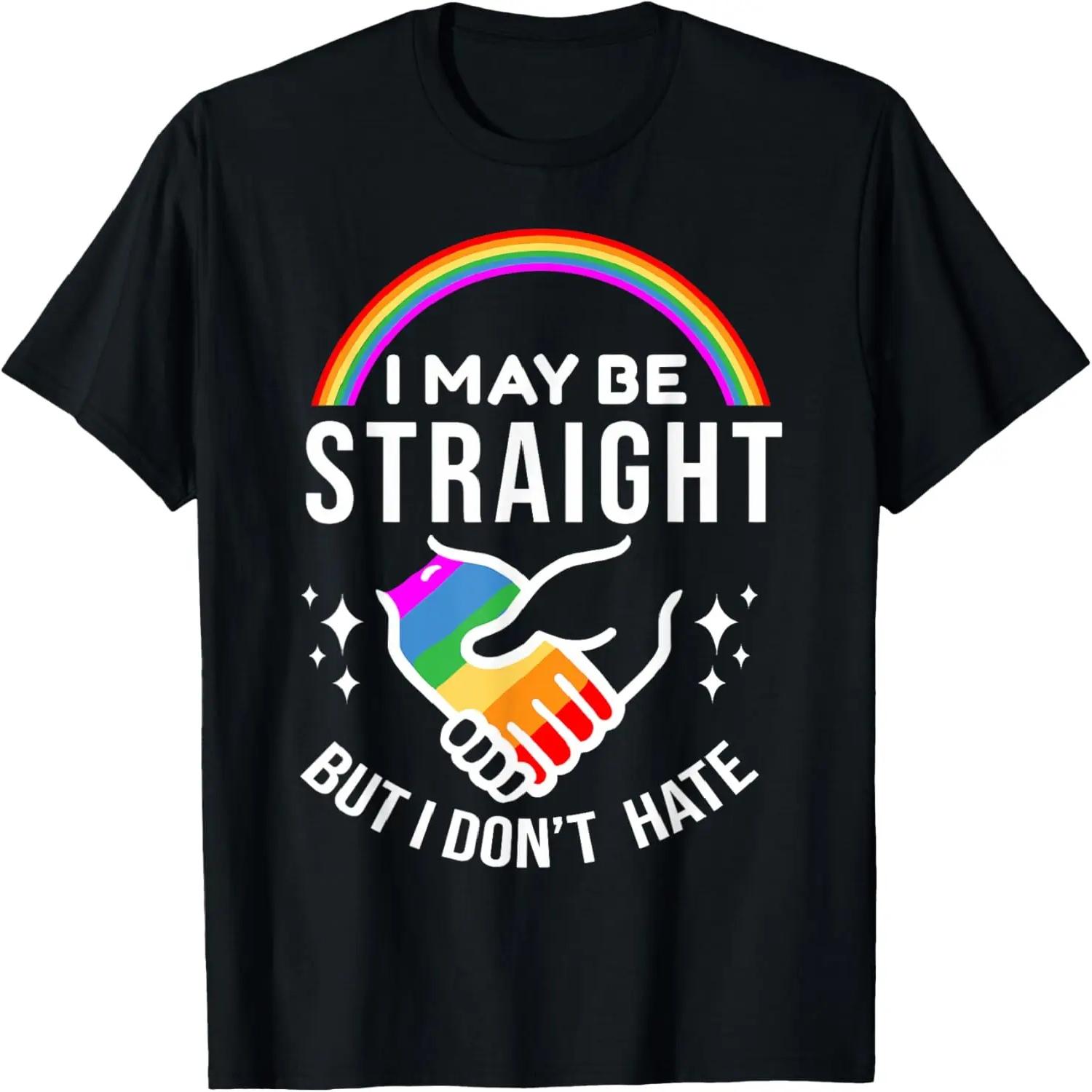 I May Be Straight But I Don t Hate LGBT Gay Pride Shirt T-Shirt XXXXXL чорний
I May Be Straight But I Don t Hate LGBT Gay Pride Shirt T-Shirt XXXXXL чорний