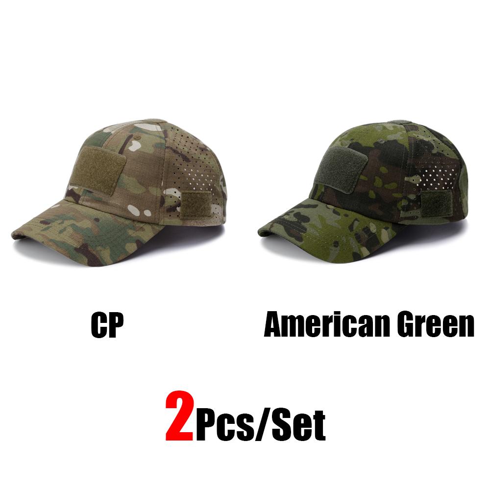 1/2pcs New Men Camouflage Baseball Cap Breathable Sunscreen Hat Outdoor Sports Hunting Hiking Camping Beach Fishing Sun Hat Adjustable
1/2pcs New Men Camouflage Baseball Cap Breathable Sunscreen Hat Outdoor Sports Hunting Hiking Camping Beach Fishing Sun Hat Adjustable