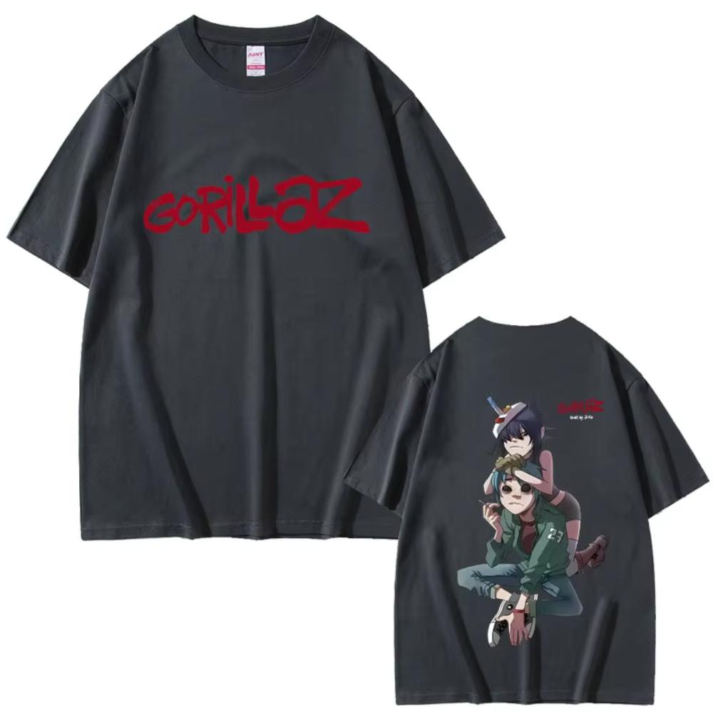 Rock Band Gorillaz T-shirt Female Casual Soft Cotton Crewneck T Shirt Top Men Women Hip Hop Fashion Vintage Oversized Streetwear XXXL
Rock Band Gorillaz T-shirt Female Casual Soft Cotton Crewneck T Shirt Top Men Women Hip Hop Fashion Vintage Oversized Streetwear XXXL