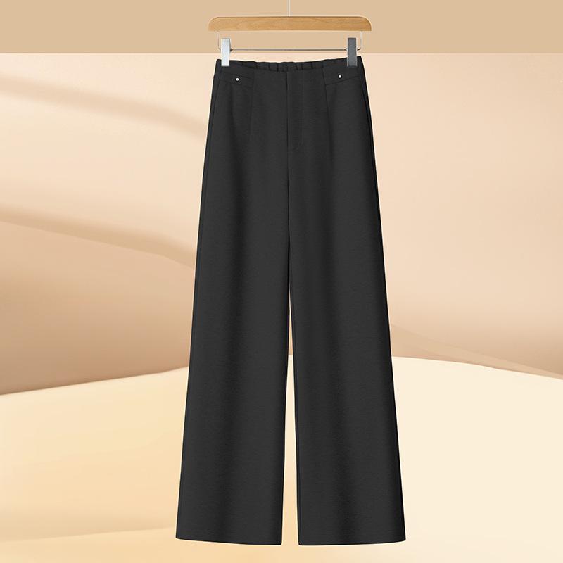 Women s 2025 Autumn/Winter High Waist Wool Wide Leg Pants with Snap Buttons - Thickened, Slimming, Casual Drape Design 28
Women s 2025 Autumn/Winter High Waist Wool Wide Leg Pants with Snap Buttons - Thickened, Slimming, Casual Drape Design 28