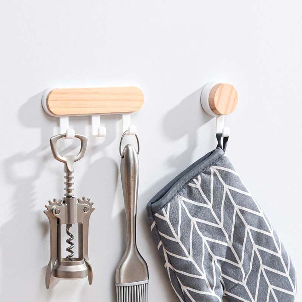Decorative Wood Wall Mounted Toliet Self Adhesive Clothes Key Holder Hanger Wall Hook Storage Rack 3 Hooks чорний
Decorative Wood Wall Mounted Toliet Self Adhesive Clothes Key Holder Hanger Wall Hook Storage Rack 3 Hooks чорний