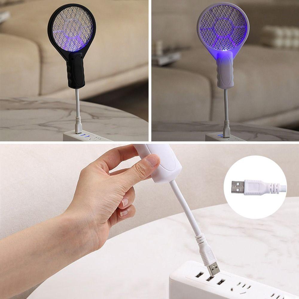 UV Light Mosquito Swatter Trap Usb Mosquito Zapper New Insect Racket Home білий
UV Light Mosquito Swatter Trap Usb Mosquito Zapper New Insect Racket Home білий