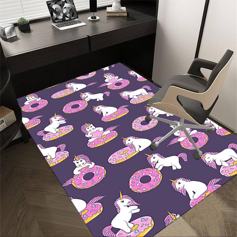1PC Unicorn Donut Non-Slip Floor Carpet Compatible for Office&Living Room&Bedroom&Dining room - Flat-Weave Machine-O403 60cm by 90cm
1PC Unicorn Donut Non-Slip Floor Carpet Compatible for Office&Living Room&Bedroom&Dining room - Flat-Weave Machine-O403 60cm by 90cm