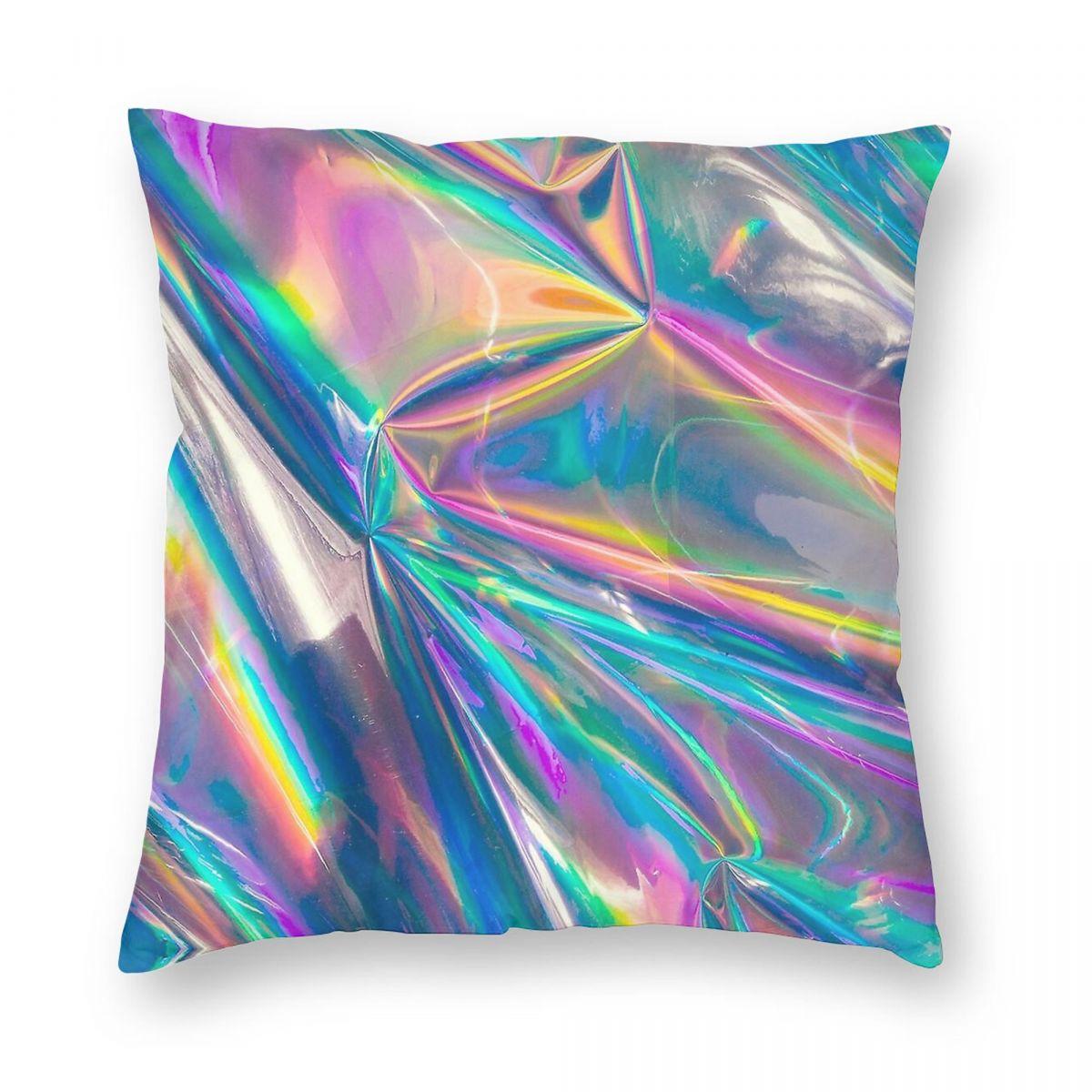 Holographic Rainbow Square Pillowcase Polyester Linen Velvet Pattern Zip Throw Pillow Case Sofa Seater Cushion Cover 45x45 30x30cm
Holographic Rainbow Square Pillowcase Polyester Linen Velvet Pattern Zip Throw Pillow Case Sofa Seater Cushion Cover 45x45 30x30cm