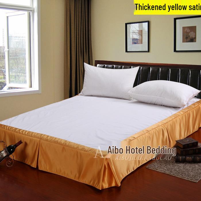 Hotel Cotton Bed Skirt Cover for Guest Room - Box Style, No Bed Surface 100x200+25 cm
Hotel Cotton Bed Skirt Cover for Guest Room - Box Style, No Bed Surface 100x200+25 cm