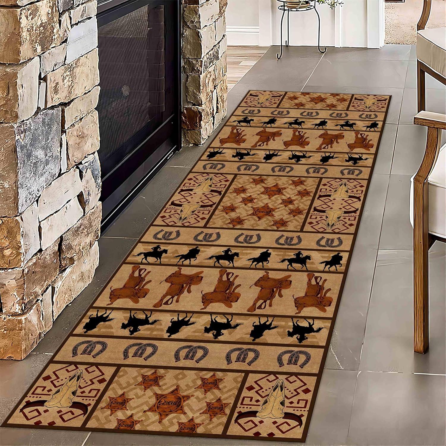 Rustic Red Long Hallway Rug Runners,Southwestern Tribal Hallway Carpet, Vintage Moroccan Style Indoor Decor Washable Area Rugs 40x120CM
Rustic Red Long Hallway Rug Runners,Southwestern Tribal Hallway Carpet, Vintage Moroccan Style Indoor Decor Washable Area Rugs 40x120CM