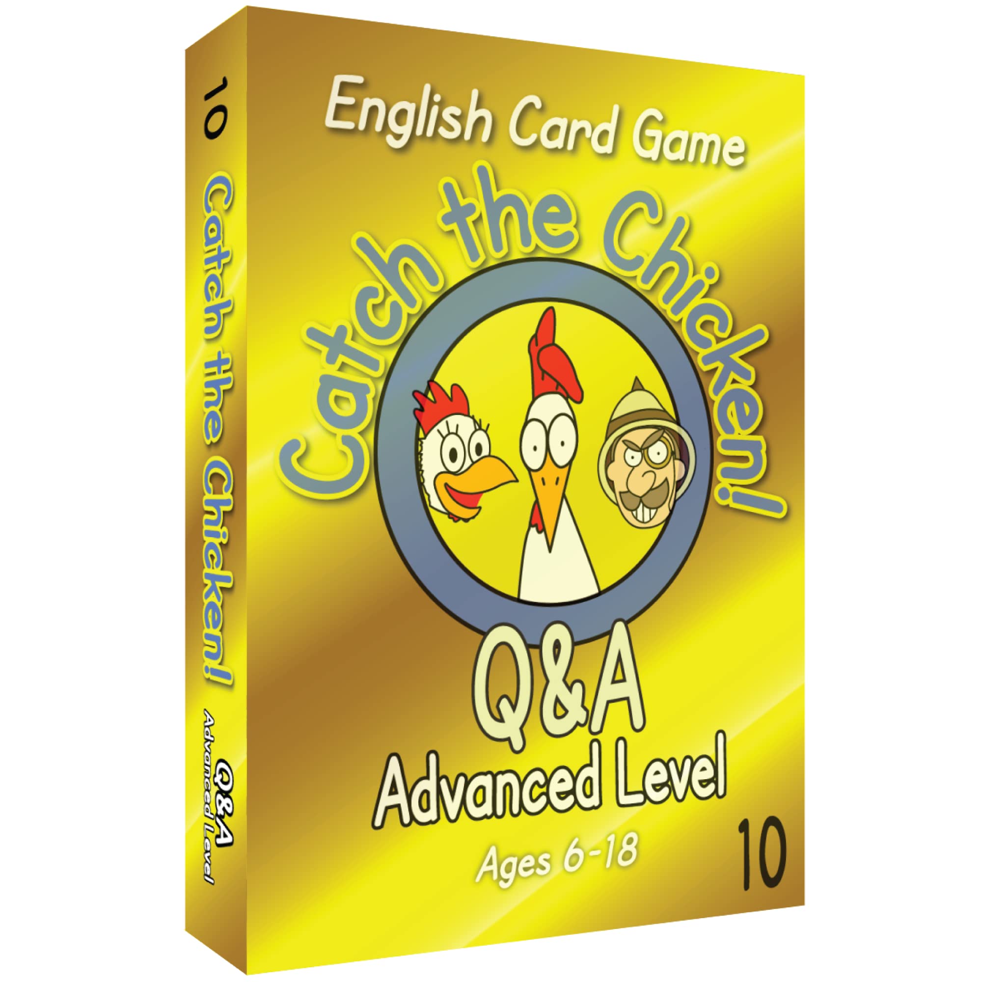 ЗОЛОТО Продвинутый уровень Catch The Chicken Английская карточная игра Английская карточная игра Gold Вопросы и ответы золотой
ЗОЛОТО Продвинутый уровень Catch The Chicken Английская карточная игра Английская карточная игра Gold Вопросы и ответы золотой
