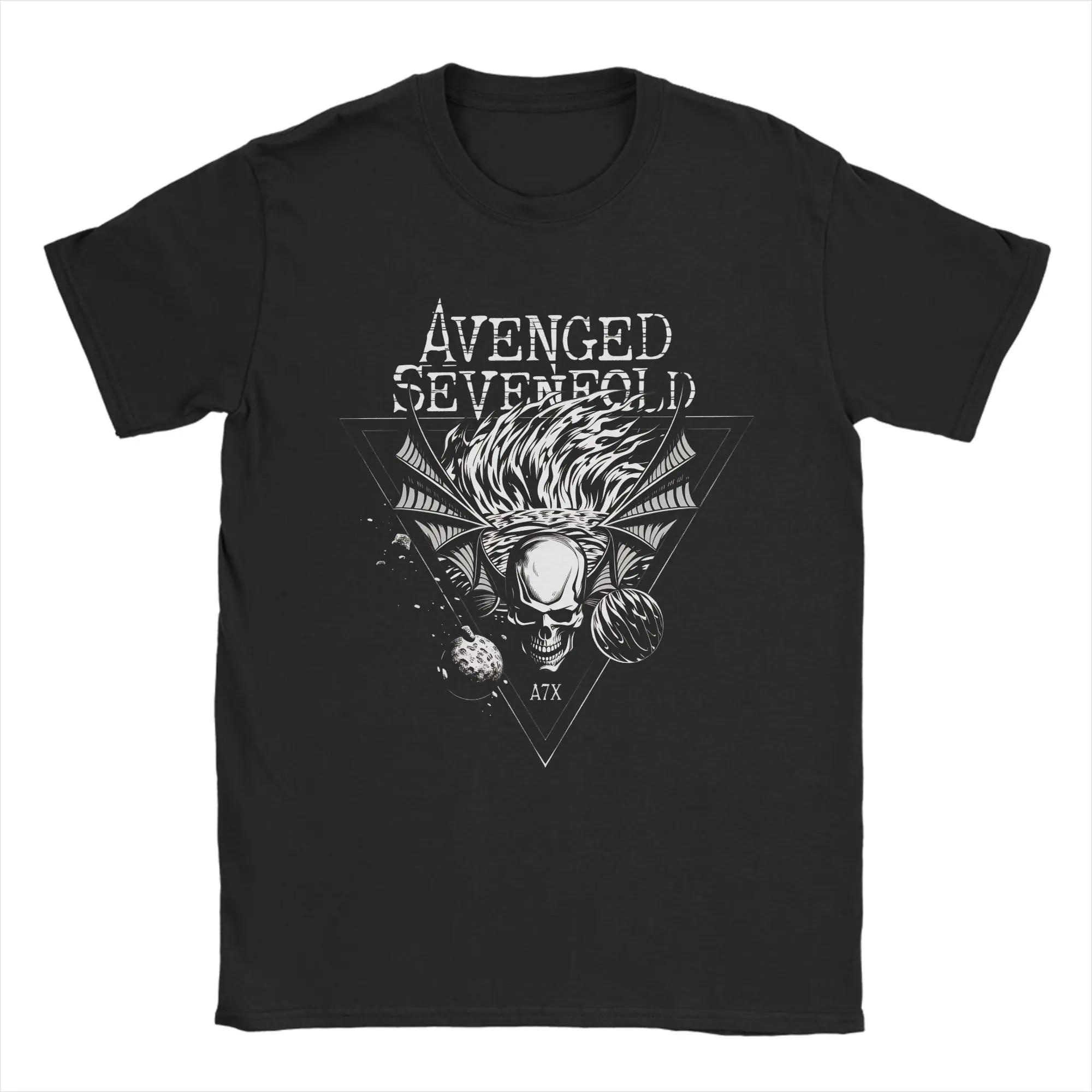 Novelty Avenged SEVENFOLD Estd T-Shirt for Men Round Neck Pure Cotton T Shirt Short Sleeve Tees Tops S
Novelty Avenged SEVENFOLD Estd T-Shirt for Men Round Neck Pure Cotton T Shirt Short Sleeve Tees Tops S