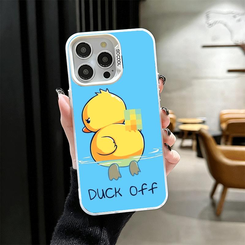 Funny Cute Cartoon Duck Shockproof Phone Case for iPhone 17 Air 16 16E 15 Pro Max 14 Plus 13 Mini 12 Back Cover Anti Fall Fundas iPhone 12 Mini
Funny Cute Cartoon Duck Shockproof Phone Case for iPhone 17 Air 16 16E 15 Pro Max 14 Plus 13 Mini 12 Back Cover Anti Fall Fundas iPhone 12 Mini