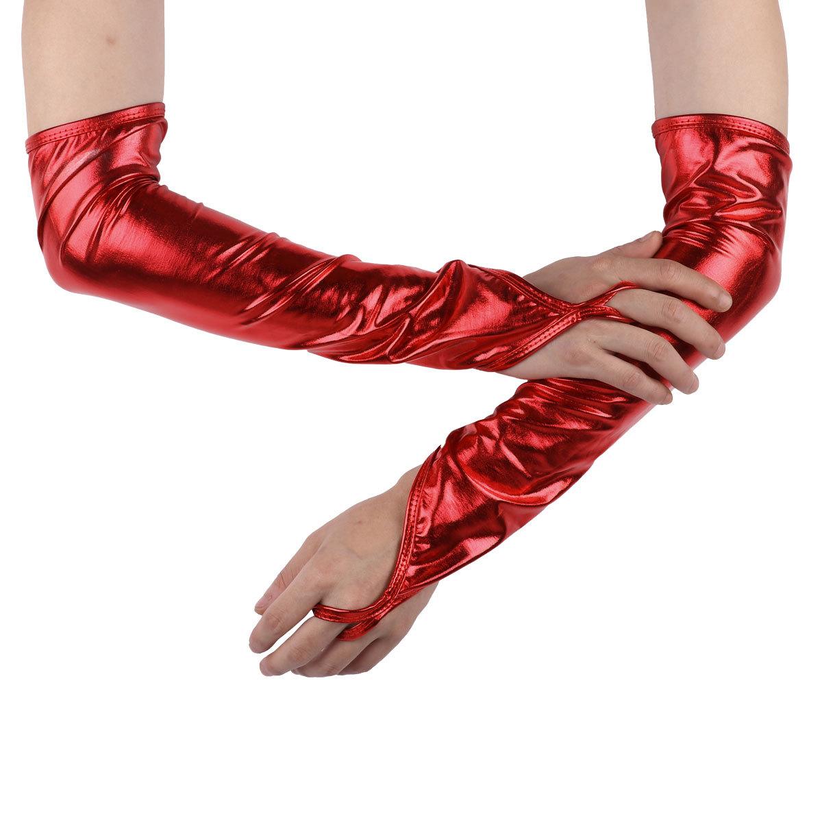 Жіночі блискучі довгі оперні рукавички без пальців, костюми для косплею, танцювальні вечірні рукавички One Size червоний
Жіночі блискучі довгі оперні рукавички без пальців, костюми для косплею, танцювальні вечірні рукавички One Size червоний