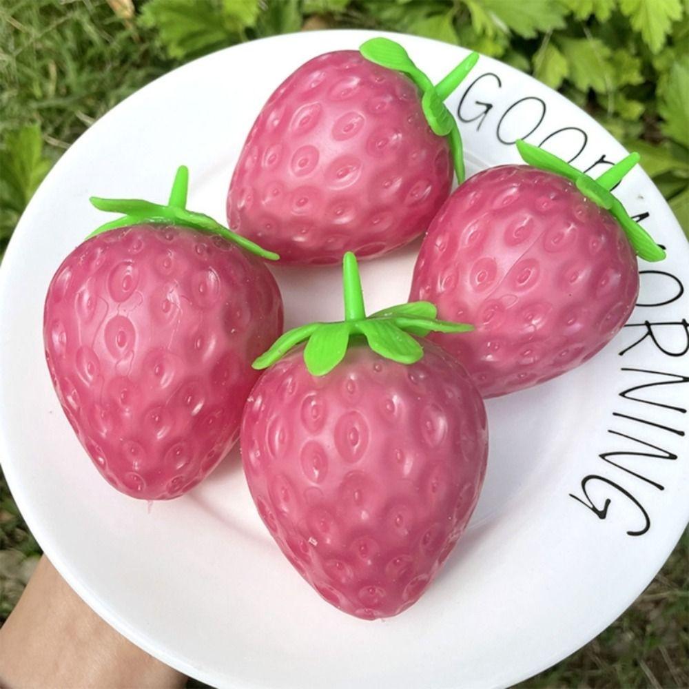 TPR Stress Balls Sensory Toy Squeeze Toy Simulated Strawberry Color Changing Strawberry Kids
TPR Stress Balls Sensory Toy Squeeze Toy Simulated Strawberry Color Changing Strawberry Kids