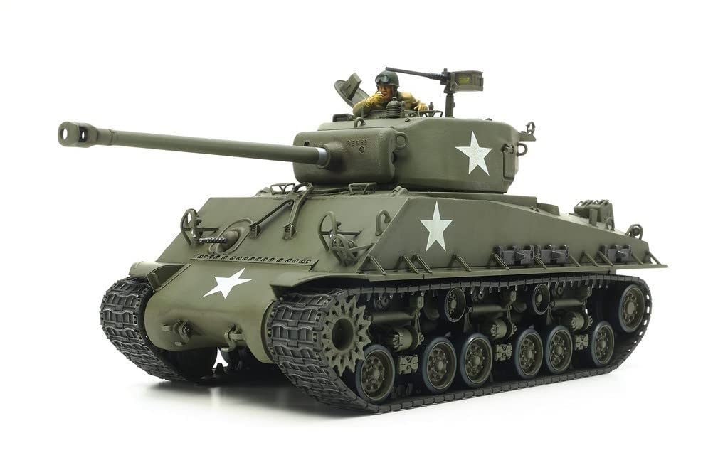 Tamiya Military Miniature Series Армійський танк США M4A3E8 Sherman Easy Eight European Front Plastic Model 35346 1/35 No.346
Tamiya Military Miniature Series Армійський танк США M4A3E8 Sherman Easy Eight European Front Plastic Model 35346 1/35 No.346