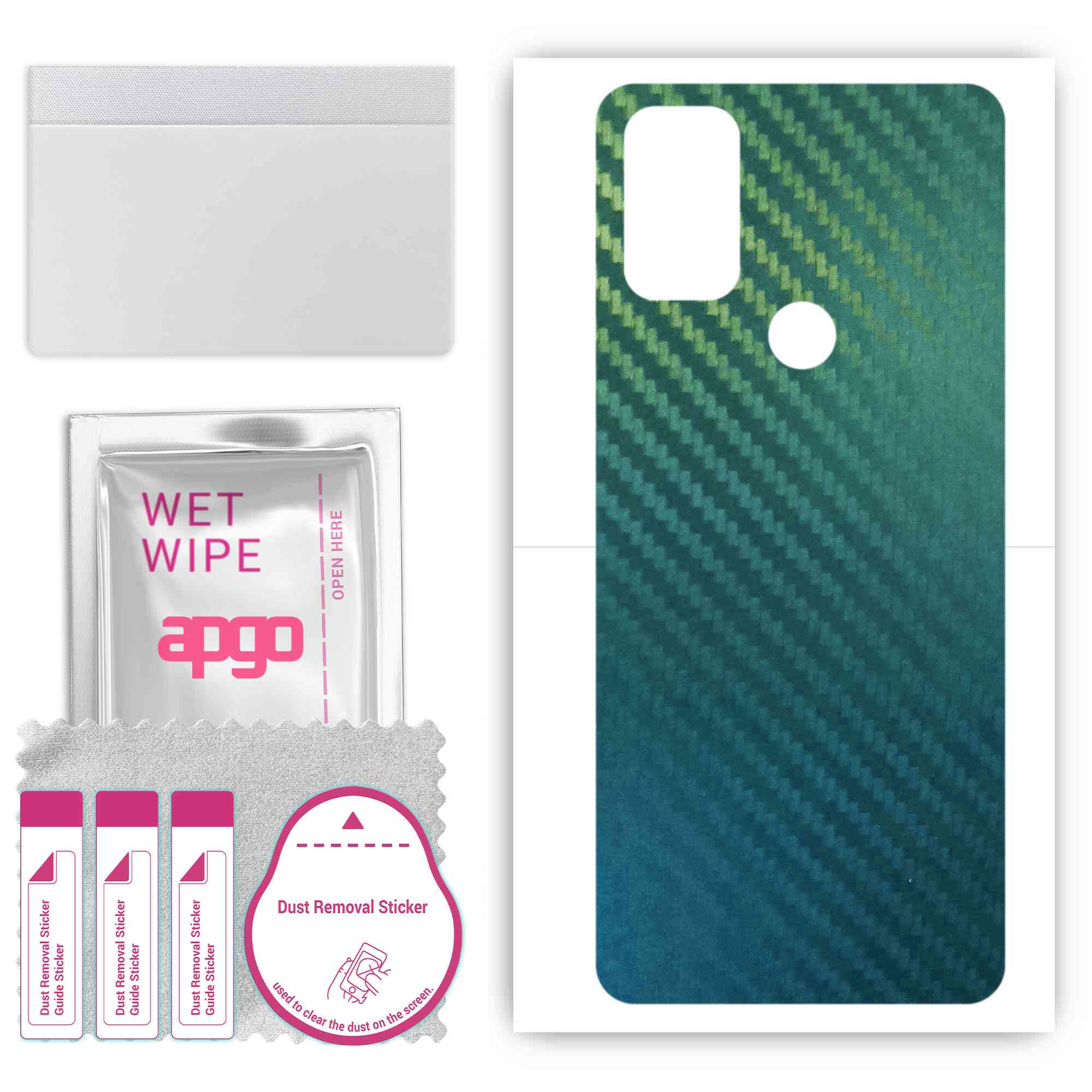 Apgo Protective Skin Sticker for the back compatible with Blackview A70, Wrap Film, Foil, Vinyl - Pattern Carbon Chameleon CAKA1
Apgo Protective Skin Sticker for the back compatible with Blackview A70, Wrap Film, Foil, Vinyl - Pattern Carbon Chameleon CAKA1
