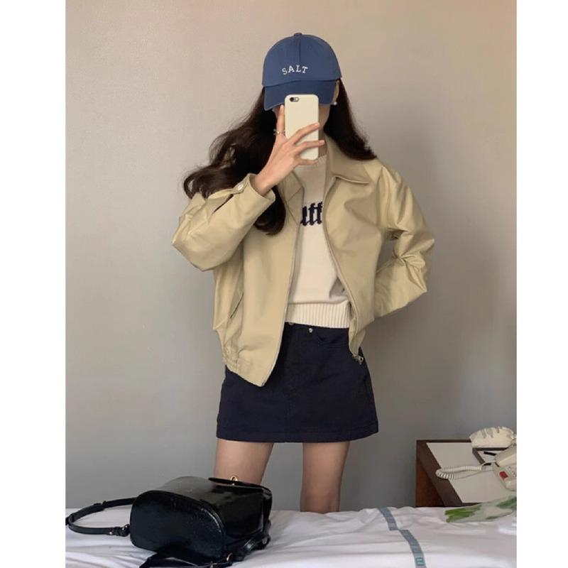 Women s Short Fragrance Style Baseball Jacket - Casual Lapel Workwear for Late Autumn 2025 XL 120-135 lbs хакі
Women s Short Fragrance Style Baseball Jacket - Casual Lapel Workwear for Late Autumn 2025 XL 120-135 lbs хакі