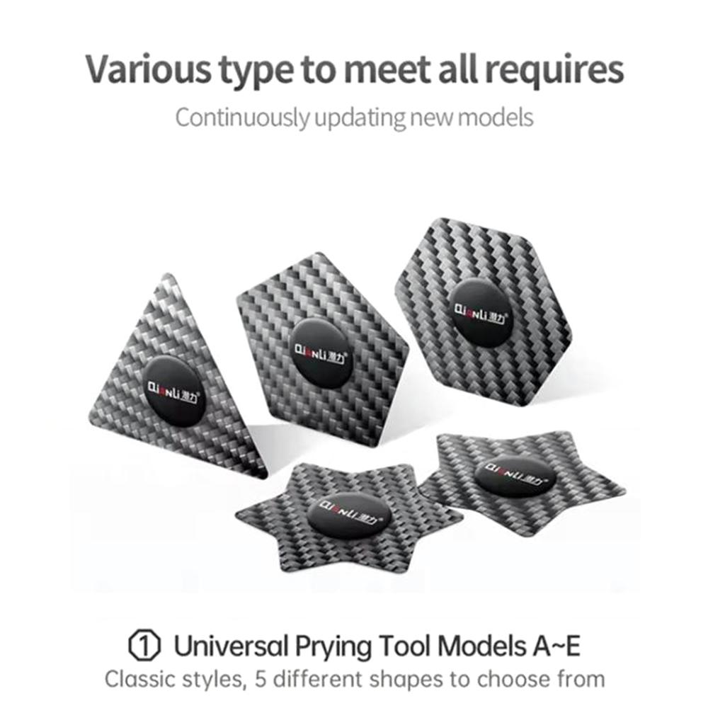 QIANLI High Flexibility Carbon Fiber Pry Tool Multifunctional Spudger for Phone Repair Disassembly Triangle
QIANLI High Flexibility Carbon Fiber Pry Tool Multifunctional Spudger for Phone Repair Disassembly Triangle