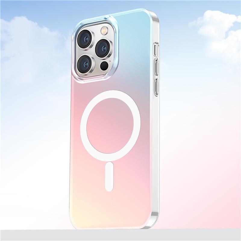 For iPhone 16 Pro Case Compatible with MagSafe Laser Gradient Effect TPU+PC Phone Cover A
For iPhone 16 Pro Case Compatible with MagSafe Laser Gradient Effect TPU+PC Phone Cover A