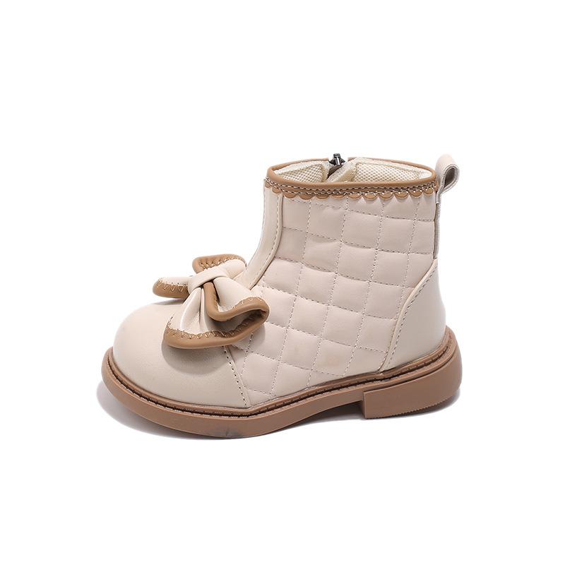 Plaid Children Outdoor Ankle Shoes Windproof Fall Winter Baby Girl Boots Soft Sole Non-slip Butterfly-knot Princess Shoes I01202 21 бежевый
Plaid Children Outdoor Ankle Shoes Windproof Fall Winter Baby Girl Boots Soft Sole Non-slip Butterfly-knot Princess Shoes I01202 21 бежевый