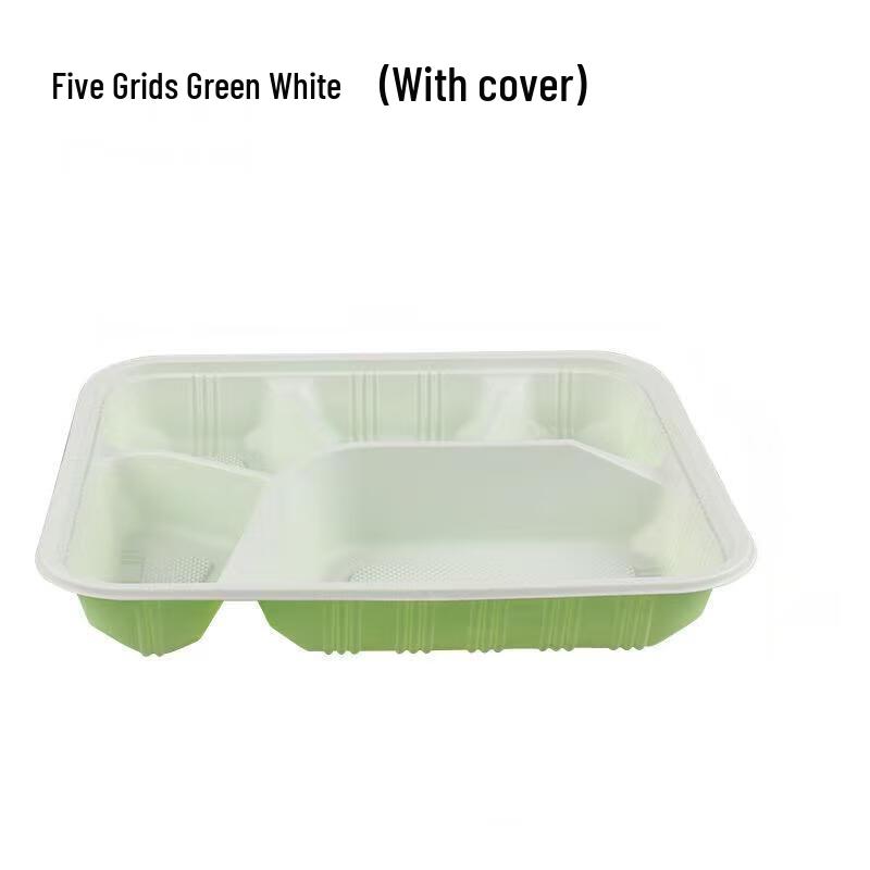 JingJingRS Disposable 5-Compartment Meal Prep Containers
JingJingRS Disposable 5-Compartment Meal Prep Containers