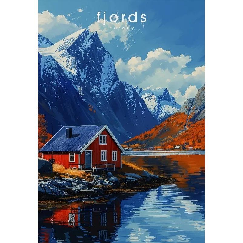 Europe Travel Poster European Natural Landscape Poster Canvas Painting Fjords Northern Lights Cornwall Traveling Wall Decoration 30x45cm No Frame
Europe Travel Poster European Natural Landscape Poster Canvas Painting Fjords Northern Lights Cornwall Traveling Wall Decoration 30x45cm No Frame
