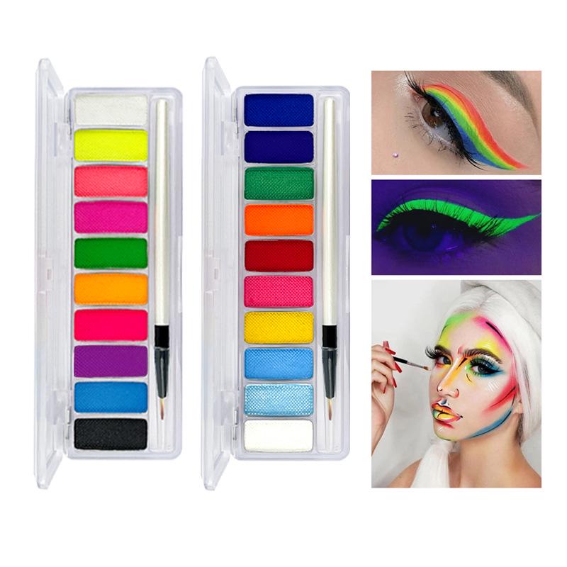 VERONNI Water-Soluble UV Luminous Body Paint and Eyeliner/Eyeshadow Makeup Cream Black Box
VERONNI Water-Soluble UV Luminous Body Paint and Eyeliner/Eyeshadow Makeup Cream Black Box