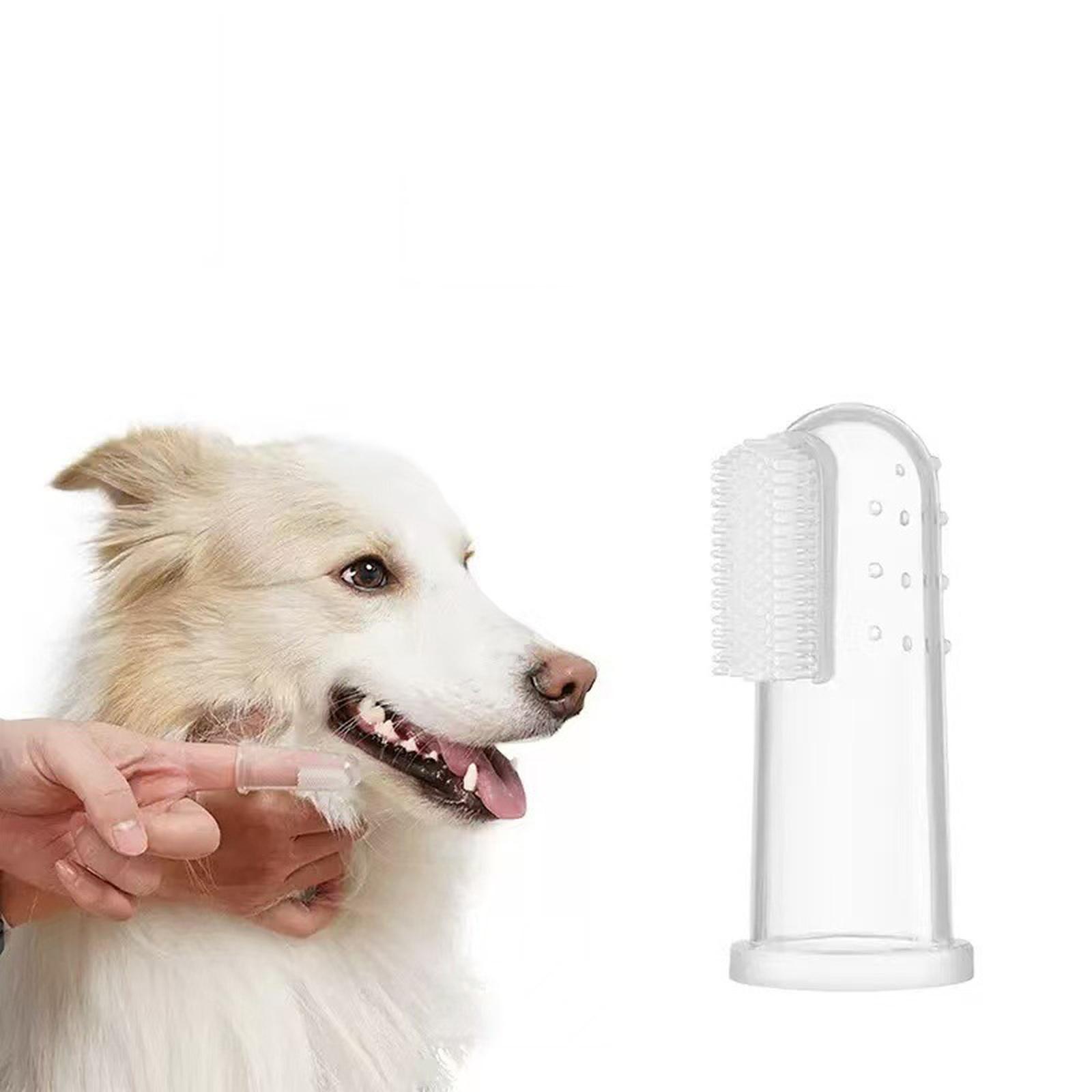 Dog Toothbrush, 3 Pack Finger Tooth Brushing Kit, Food Grade Silicone Pet Toothbrush for Dogs & Small Breed one size білий
Dog Toothbrush, 3 Pack Finger Tooth Brushing Kit, Food Grade Silicone Pet Toothbrush for Dogs & Small Breed one size білий