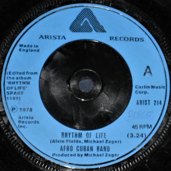 7-дюймовая пластинка AFRO CUBAN BAND - Rhythm Of Life ARIST214 Arista 1978 UK Соул/Фанк Б/У
7-дюймовая пластинка AFRO CUBAN BAND - Rhythm Of Life ARIST214 Arista 1978 UK Соул/Фанк Б/У