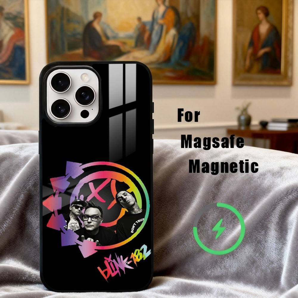 Punk B-Blink-182 Band Phone Case For iPhone17,16,15,14,13,12,11 Plus,For Magnetic Wireless Charge Cover iPhone16PRO
Punk B-Blink-182 Band Phone Case For iPhone17,16,15,14,13,12,11 Plus,For Magnetic Wireless Charge Cover iPhone16PRO