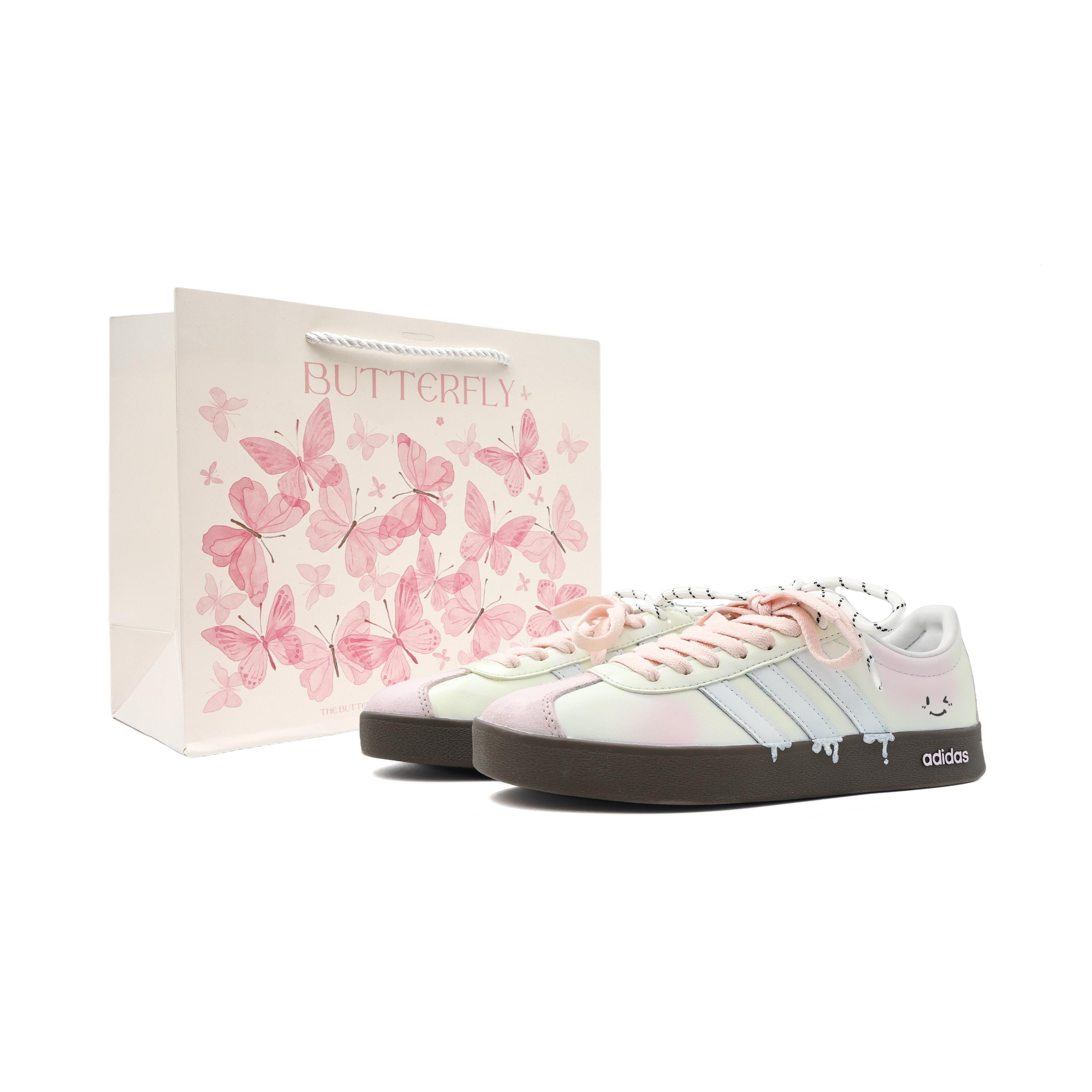 Adidas Vl Court Classic Synthetic Leather Low top Skateboard Shoes Unisex Pink JQ2470(Team1395-) 35⅔
Adidas Vl Court Classic Synthetic Leather Low top Skateboard Shoes Unisex Pink JQ2470(Team1395-) 35⅔