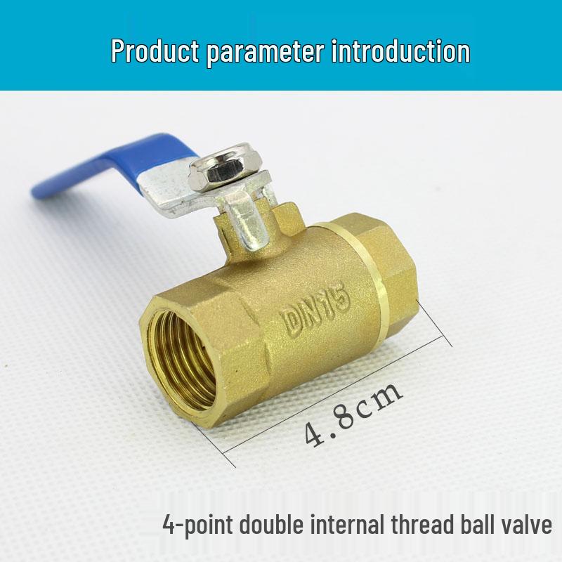 4-Point Copper Ball Valve with Dual Thread Tap for Hot/Cold Water
4-Point Copper Ball Valve with Dual Thread Tap for Hot/Cold Water