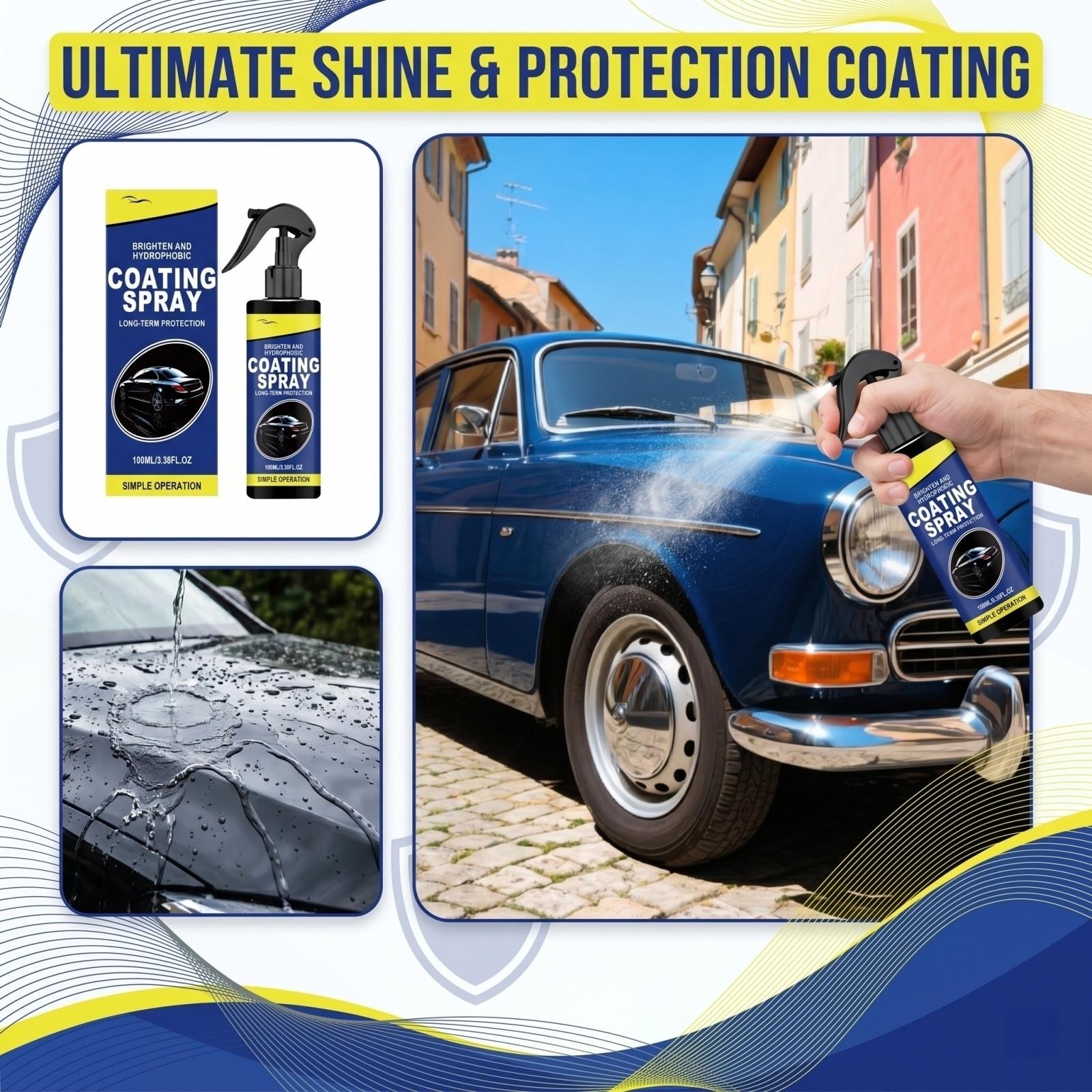 Car Keep Convenient Coating Care Spray 100ml One Size чёрный
Car Keep Convenient Coating Care Spray 100ml One Size чёрный