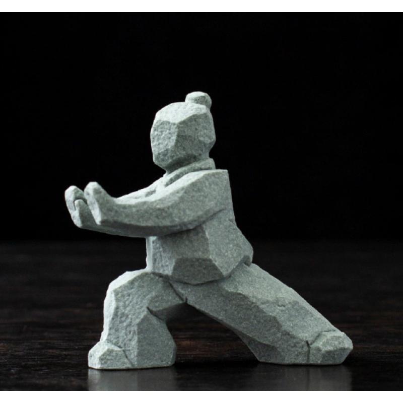 Chinese Tai Chi Kung Fu Martial Arts Character Creative Ornament Home Desktop Tea Table Landscaping Tea Pet Decoration Crafts
Chinese Tai Chi Kung Fu Martial Arts Character Creative Ornament Home Desktop Tea Table Landscaping Tea Pet Decoration Crafts