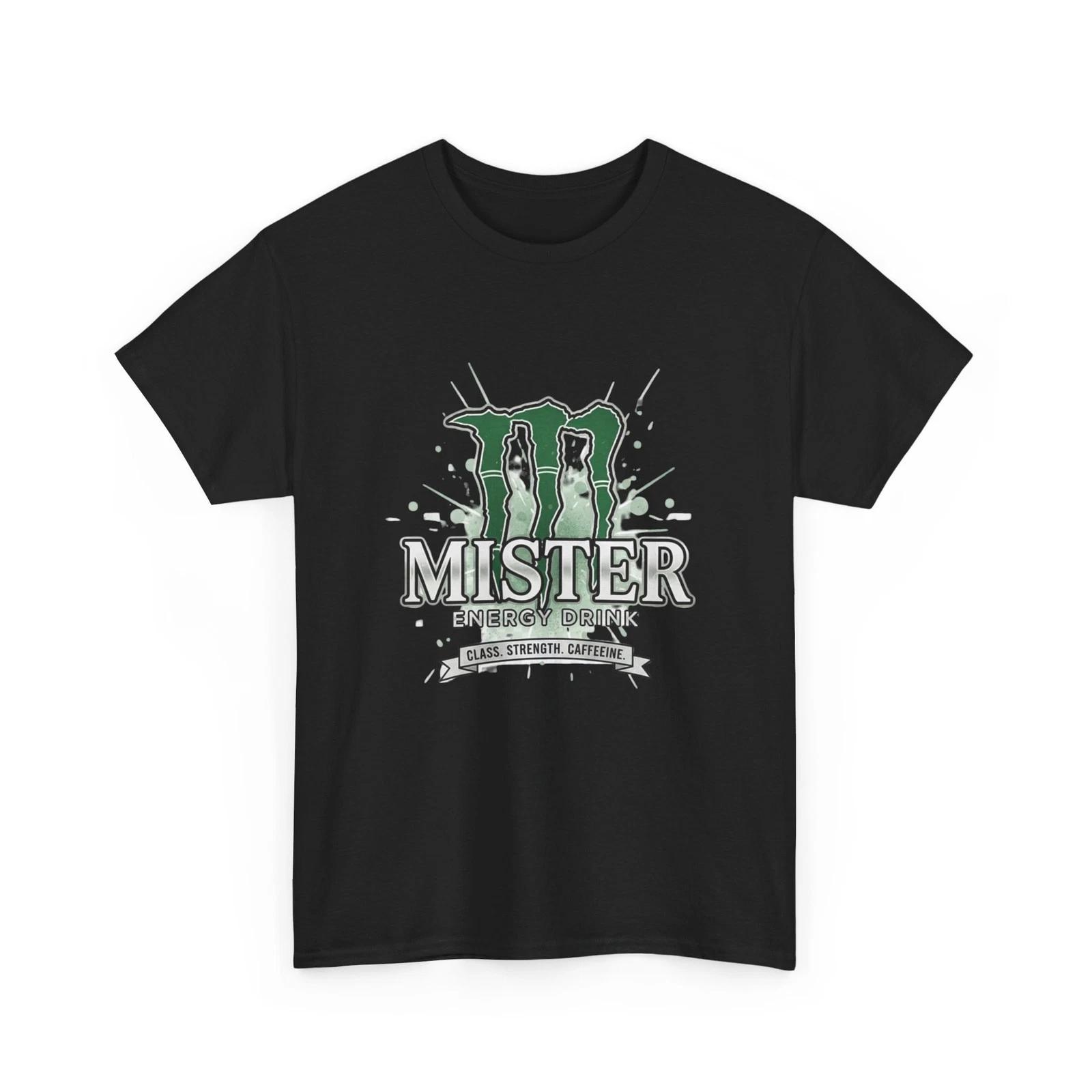 MISTER Energy Logo Tee | Green Drip Graphic T-Shirt, Funny Parody, Humor T-Shirt XL
MISTER Energy Logo Tee | Green Drip Graphic T-Shirt, Funny Parody, Humor T-Shirt XL