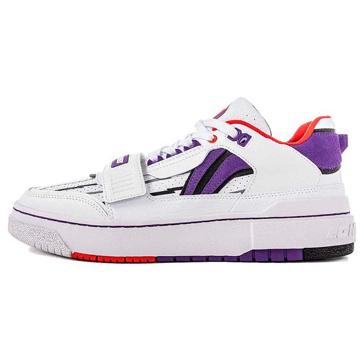 Li Ning Rookie Skateboard Shoes Men s Low top Standard White/Iron Blue Violet ABCS027-5 39.5
Li Ning Rookie Skateboard Shoes Men s Low top Standard White/Iron Blue Violet ABCS027-5 39.5