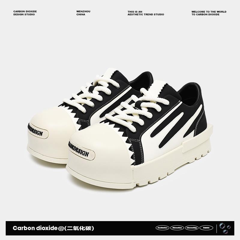 open smile eggshell shoes niche bread shoes big head shoes board shoes couple casual sports shoes thick sole heightening shoes 39
open smile eggshell shoes niche bread shoes big head shoes board shoes couple casual sports shoes thick sole heightening shoes 39