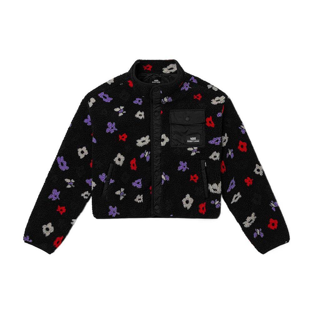 Укороченная куртка Vans x Sandy Liang с цветочным принтом Женские куртки Черные VN0A7RLSYOD
Укороченная куртка Vans x Sandy Liang с цветочным принтом Женские куртки Черные VN0A7RLSYOD