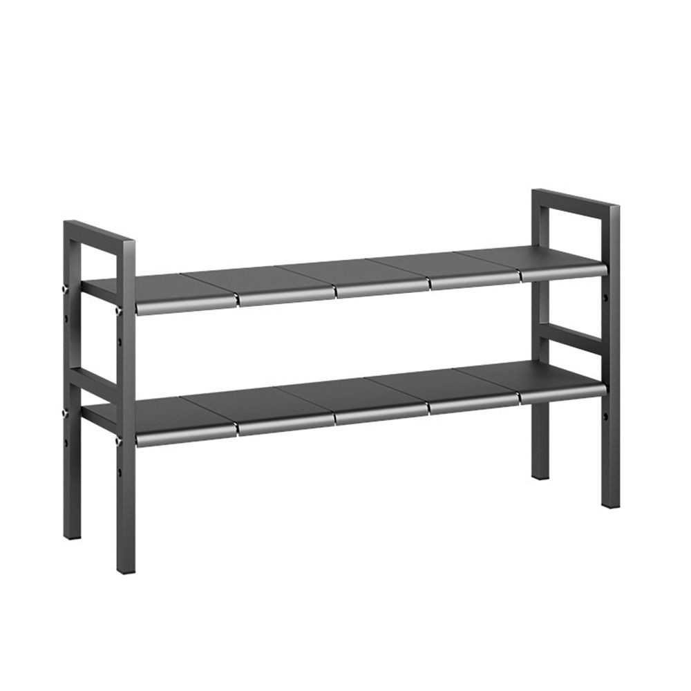 2 Tier Under Sink Shelf with Removable Panels Shelf Organizer Rack for Kitchen Bathroom 6 Panels-2 Layers чорний
2 Tier Under Sink Shelf with Removable Panels Shelf Organizer Rack for Kitchen Bathroom 6 Panels-2 Layers чорний