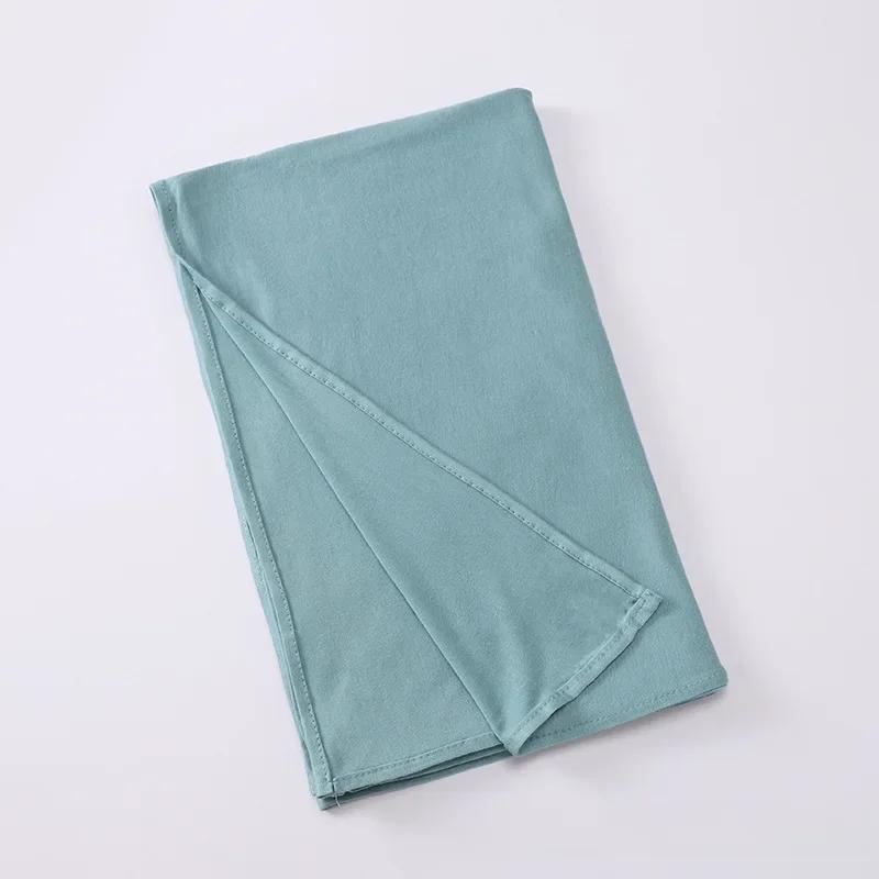 75*175Cm Easy To Wear Jersey Hijab Scarf Solid Color Instant Modal Slit Hijab Thin Soft Sunscreen Pullover Head Wrap For Women
75*175Cm Easy To Wear Jersey Hijab Scarf Solid Color Instant Modal Slit Hijab Thin Soft Sunscreen Pullover Head Wrap For Women