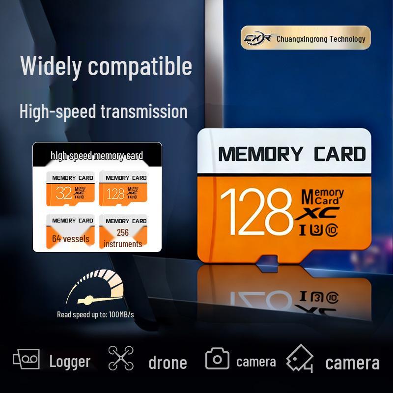 Карта пам яті TF: 8 ГБ, 16 ГБ, 32 ГБ і 64 ГБ для мобільних пристроїв, моніторингу та відеореєстраторів 128MB - Standard
Карта пам яті TF: 8 ГБ, 16 ГБ, 32 ГБ і 64 ГБ для мобільних пристроїв, моніторингу та відеореєстраторів 128MB - Standard