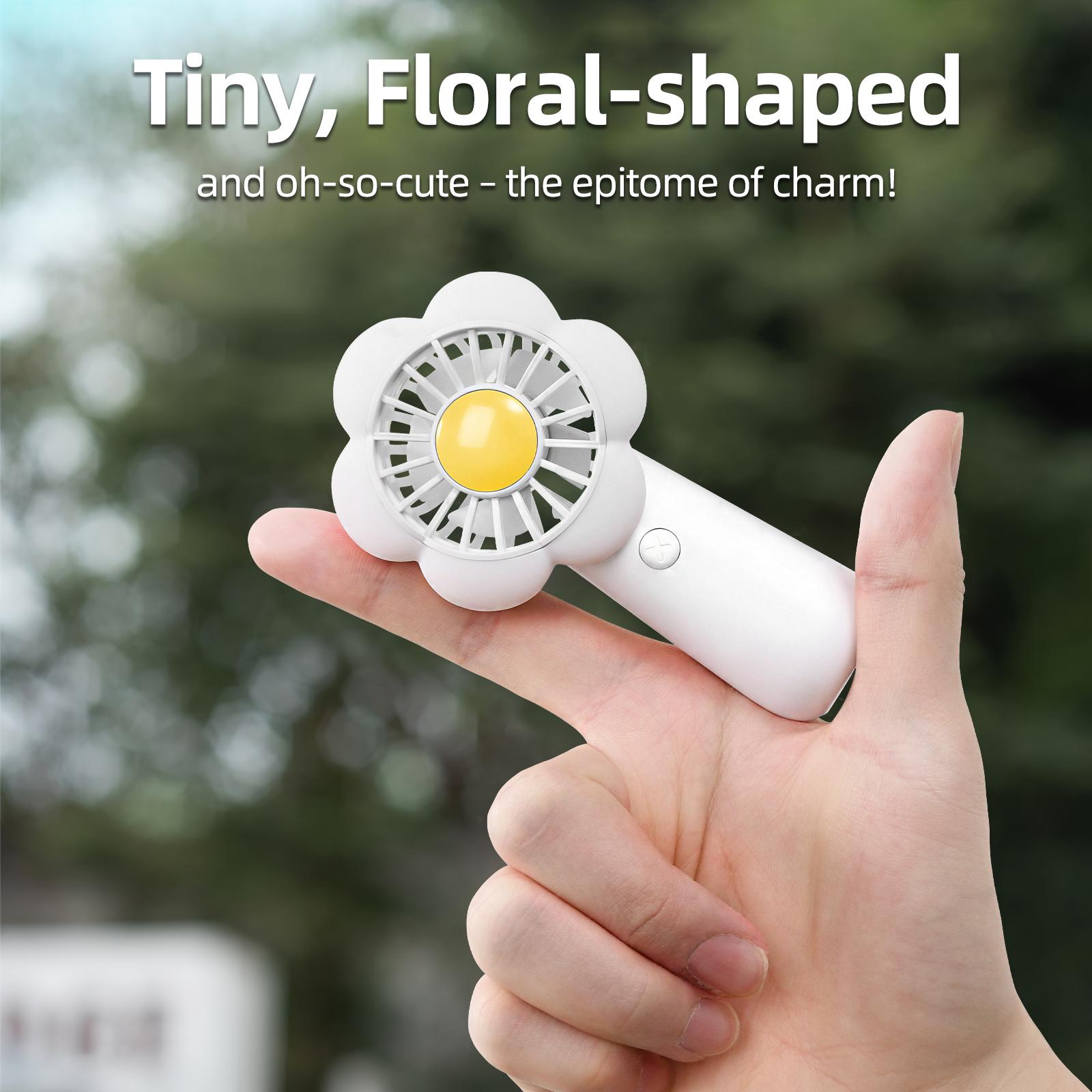 Eary Cute Floral Shape Handheld Mini Fan Portable 500mAh Electric Fan Summer Cooling Tool USB Rechargeable Fan Eary to Carry рожевий
Eary Cute Floral Shape Handheld Mini Fan Portable 500mAh Electric Fan Summer Cooling Tool USB Rechargeable Fan Eary to Carry рожевий
