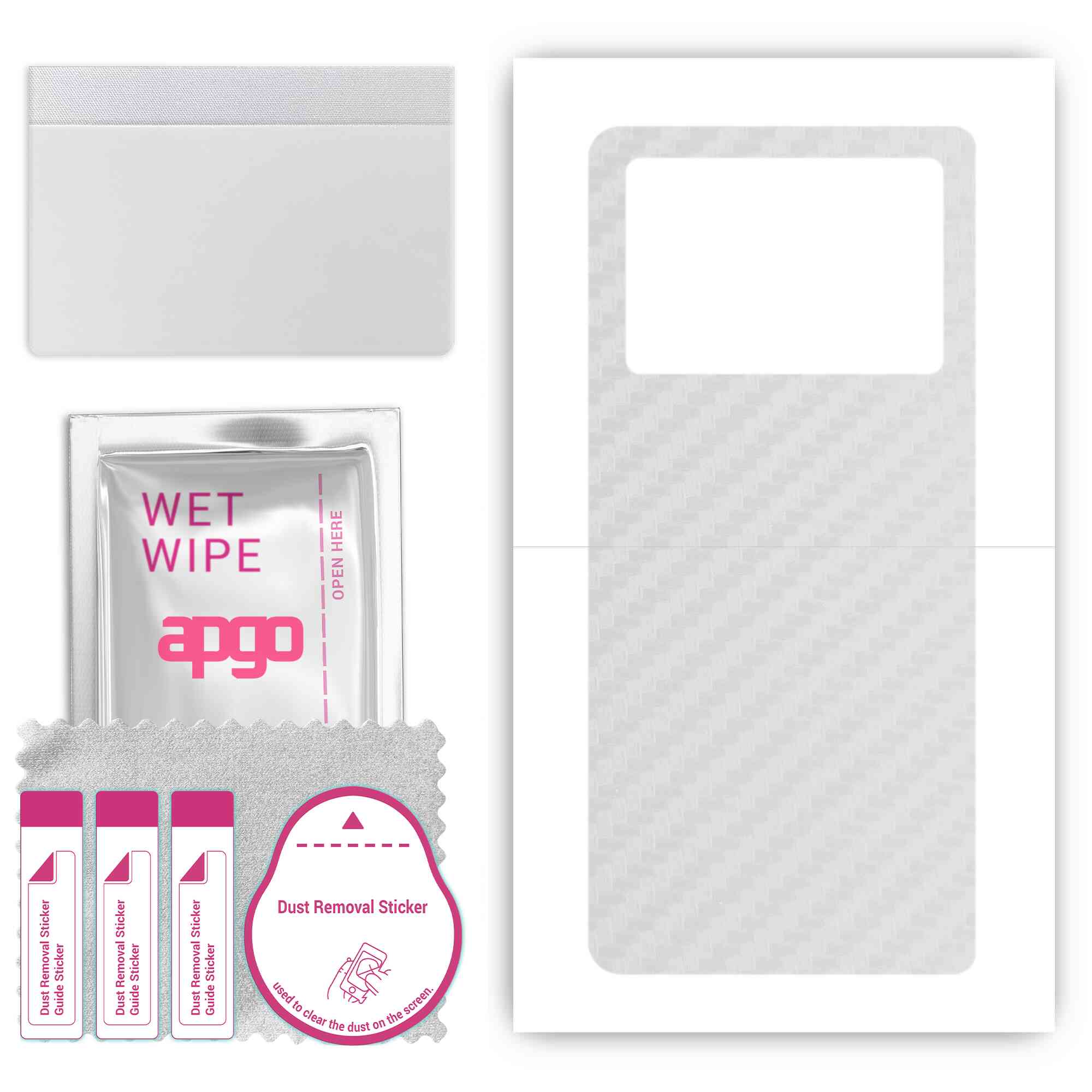 Apgo Protective Skin Sticker для задньої панелі, сумісної з Vivo X Fold, Wrap Film, Foil, Vinyl - Pattern Transparent Carbon
Apgo Protective Skin Sticker для задньої панелі, сумісної з Vivo X Fold, Wrap Film, Foil, Vinyl - Pattern Transparent Carbon